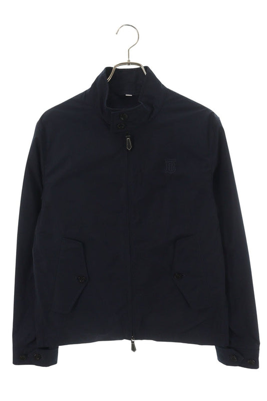 Burberry TB Embroidered Blouson Blue Size 46