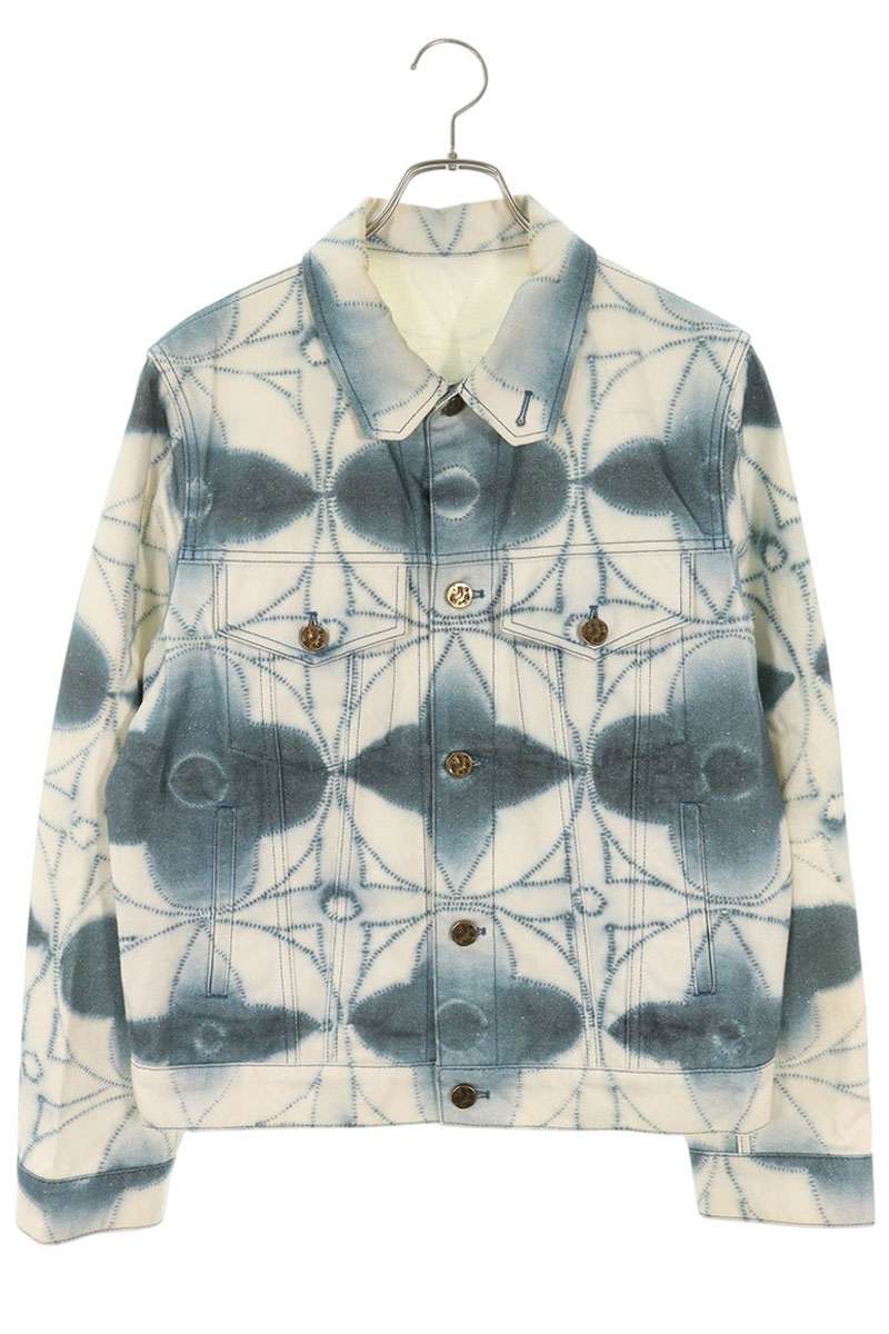 LOUISVUITTON Monogram Shibori Printed Blouson Multi Size S