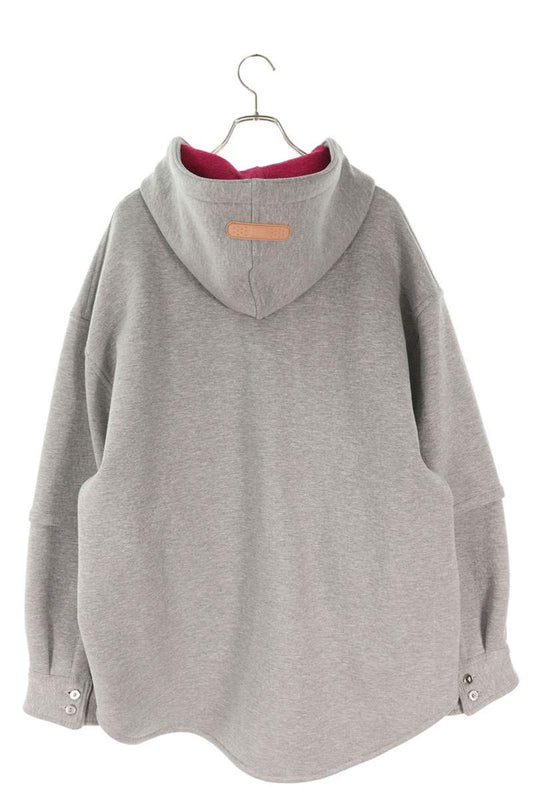 PDF RAF HOODIE Blouson Gray x Pink Size M