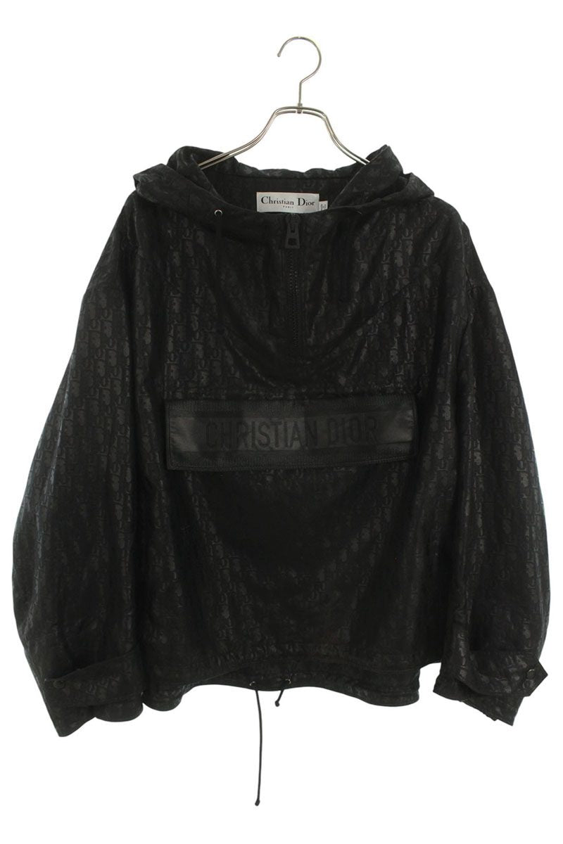 DIOR Coated Poly Cotton Blouson Black Size L