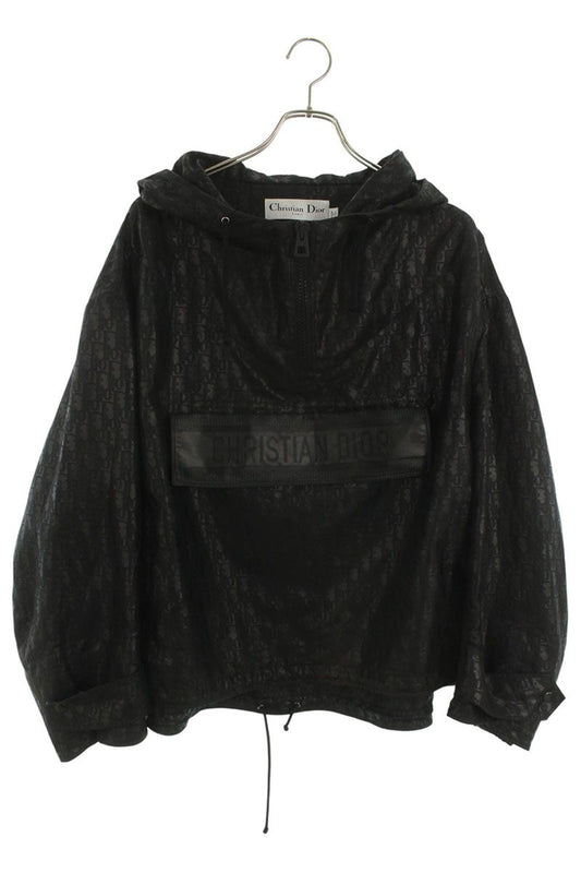 DIOR Coated Poly Cotton Blouson Black Size L