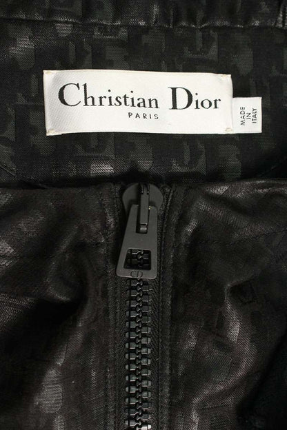 DIOR Coated Poly Cotton Blouson Black Size L