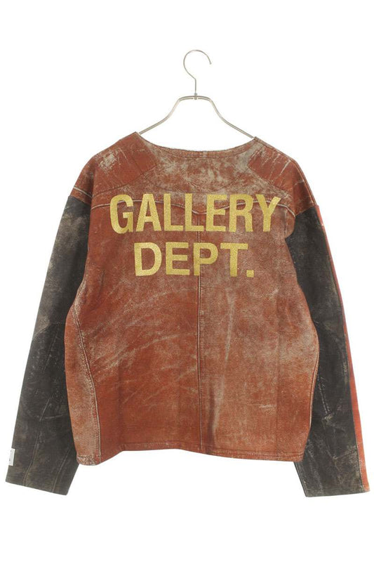 Gallery Dept. 25AW Zip Up Sweatshirt Red x Black Size M
