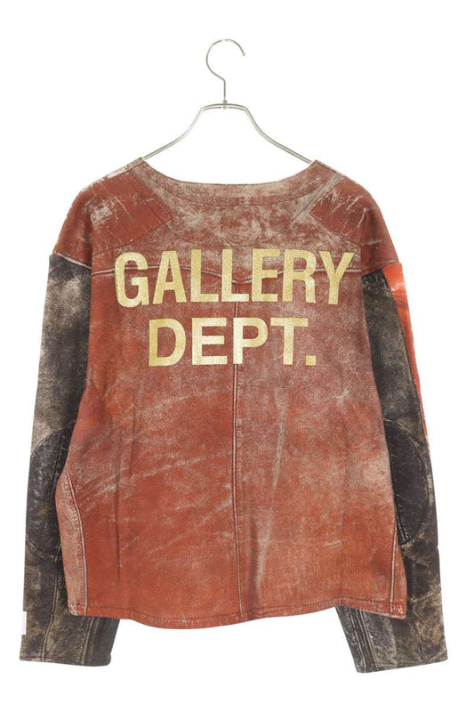 Gallery Dept. 25AW Zip Up Sweatshirt Red x Black Size L