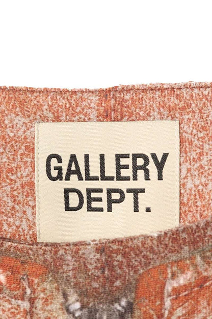 Gallery Dept. 25AW Zip Up Sweatshirt Red x Black Size L