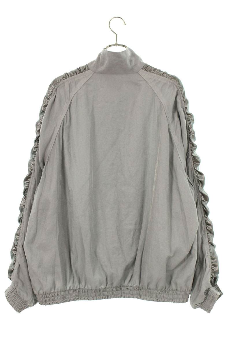 FACETASM Metallic Track Jacket Grey Size XL
