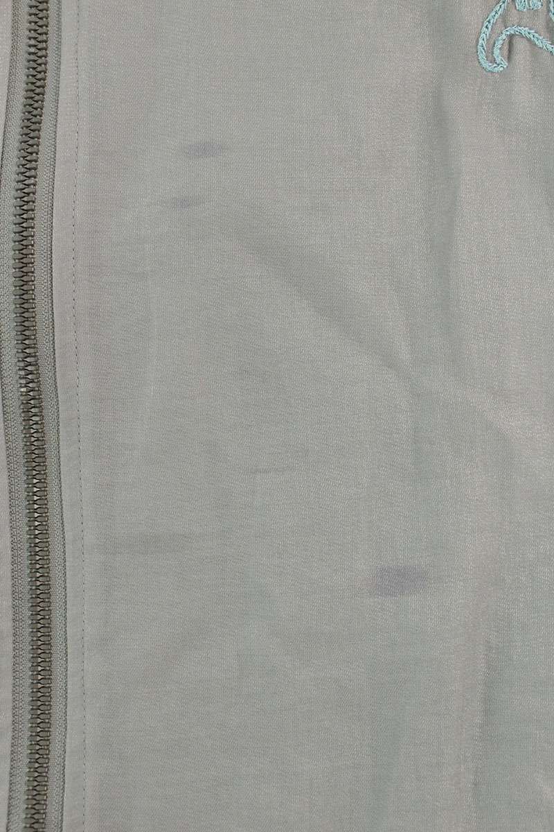 FACETASM Metallic Track Jacket Grey Size XL