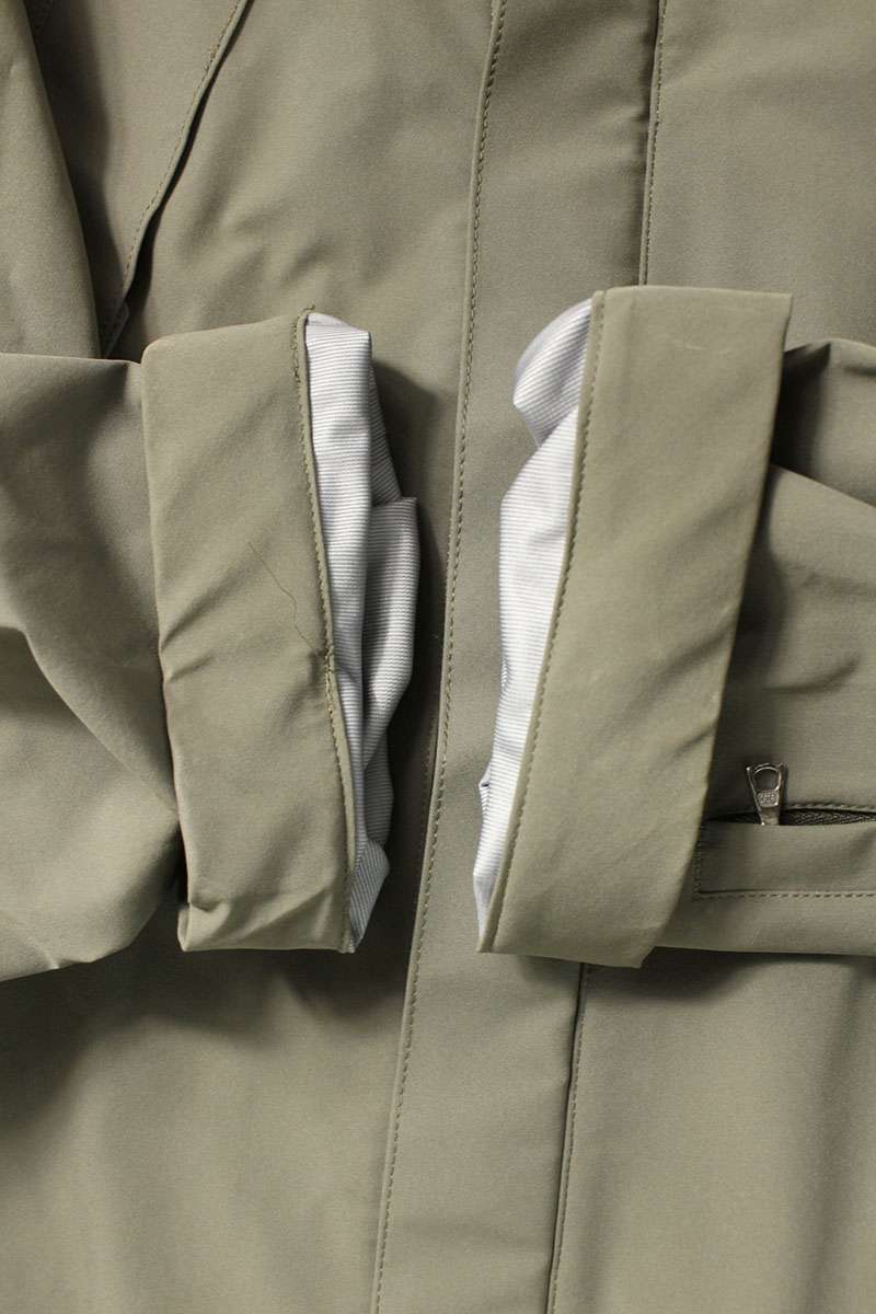 SOPHNET 25SS Pertex Nylon Mountain Jacket Khaki Size M