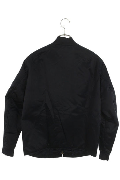 ACNE STUDIOS FW17 MYLON MATT Nylon Bomber Jacket Navy Size S