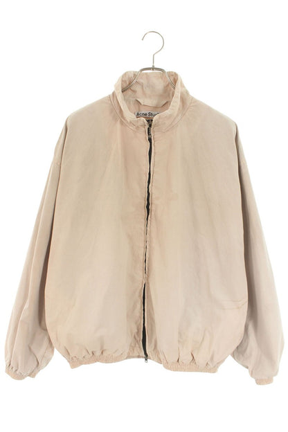 Acne Studios Logo Zip Up Blouson Beige Size 44