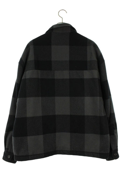 COOTIE Zip Up Check Wool Jacket Multi Size L