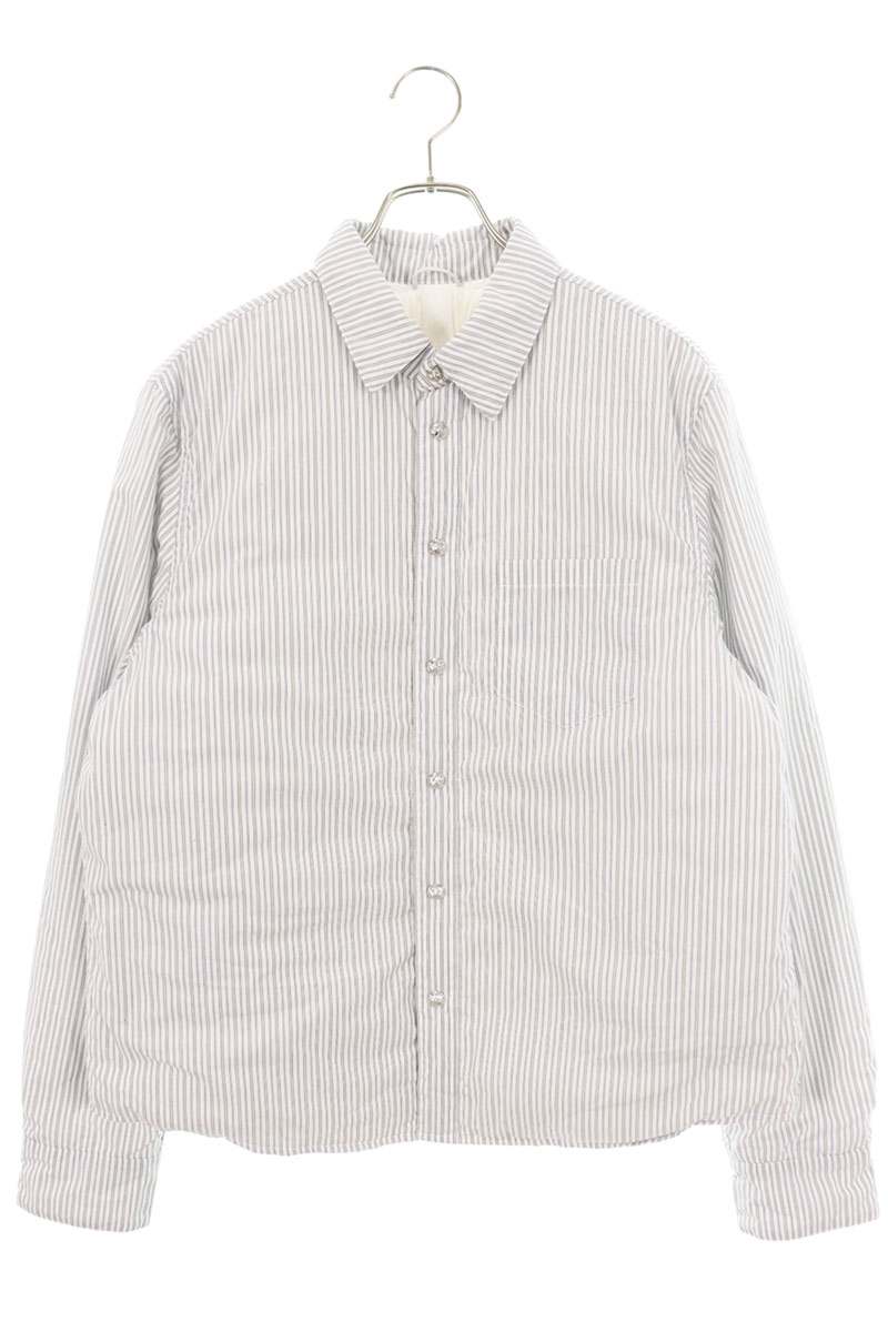 Chrome Hearts Cross Button Stripe Down Jacket Size M