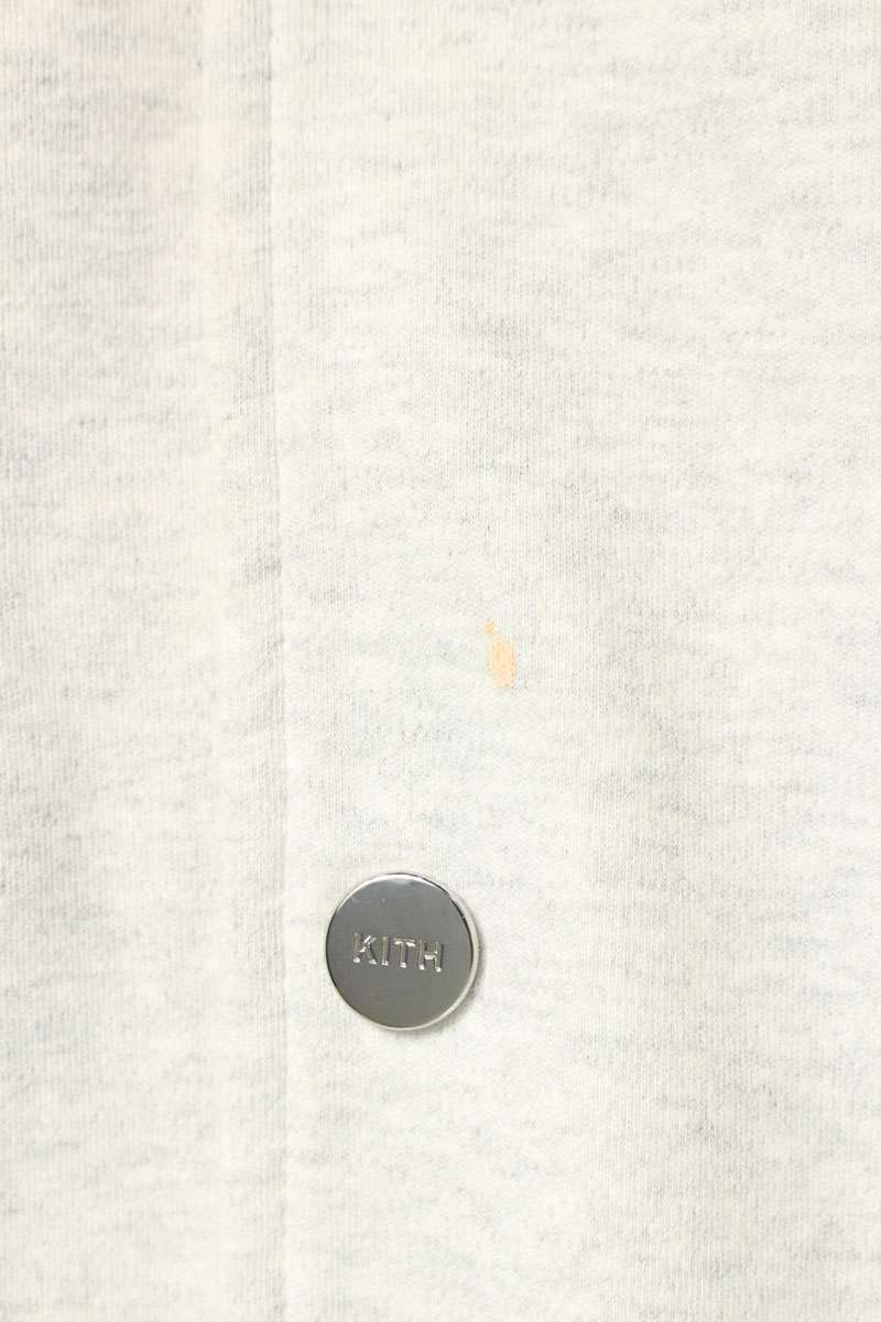 KITH Sweat Varsity Jacket Gray Size M