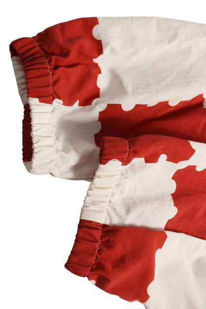Louis Vuitton 22SS Pullover Blouson White x Red Size 44