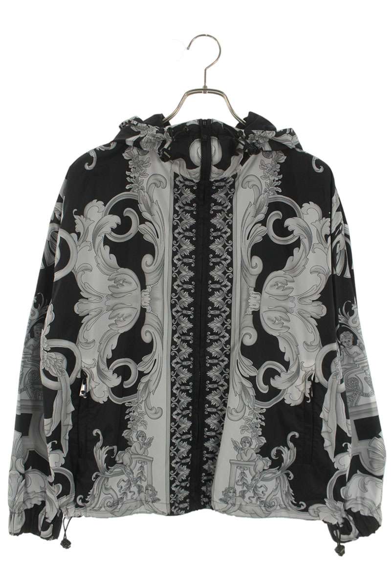 Versace Barocco Nylon Hooded Blouson Multi Size XXL