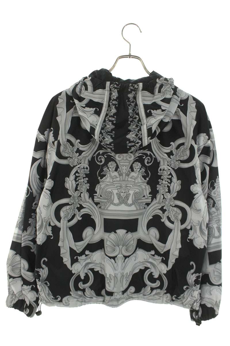 Versace Barocco Nylon Hooded Blouson Multi Size XXL