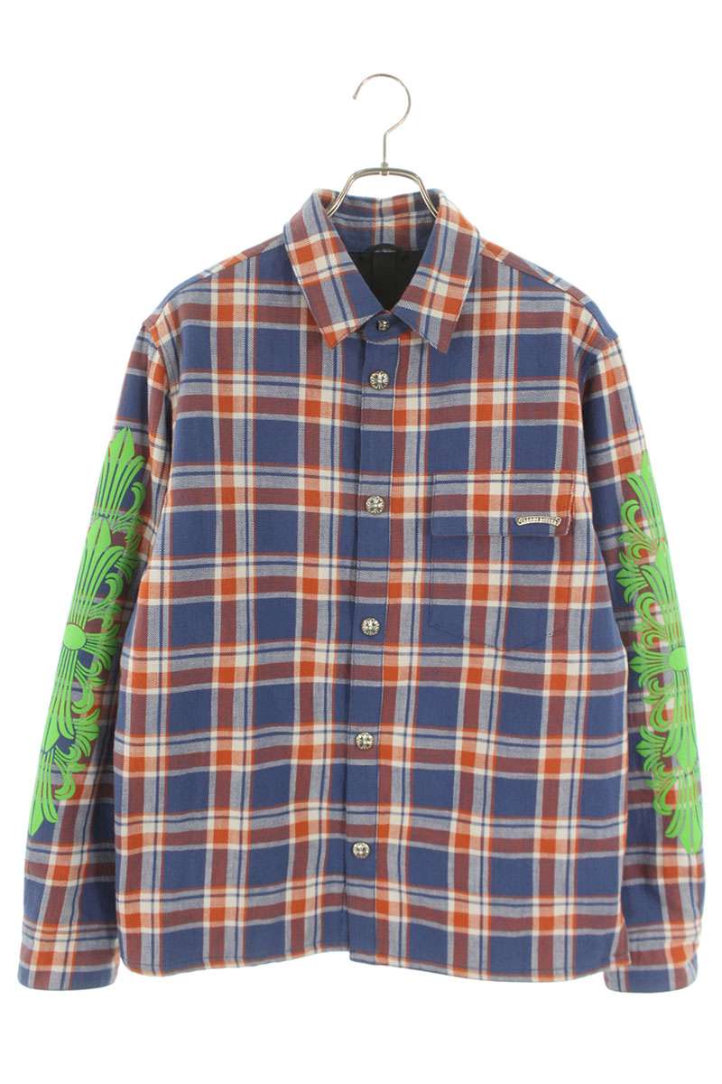 Chrome Hearts WORKN JNKYD PLD Floral Cross Padded Size M