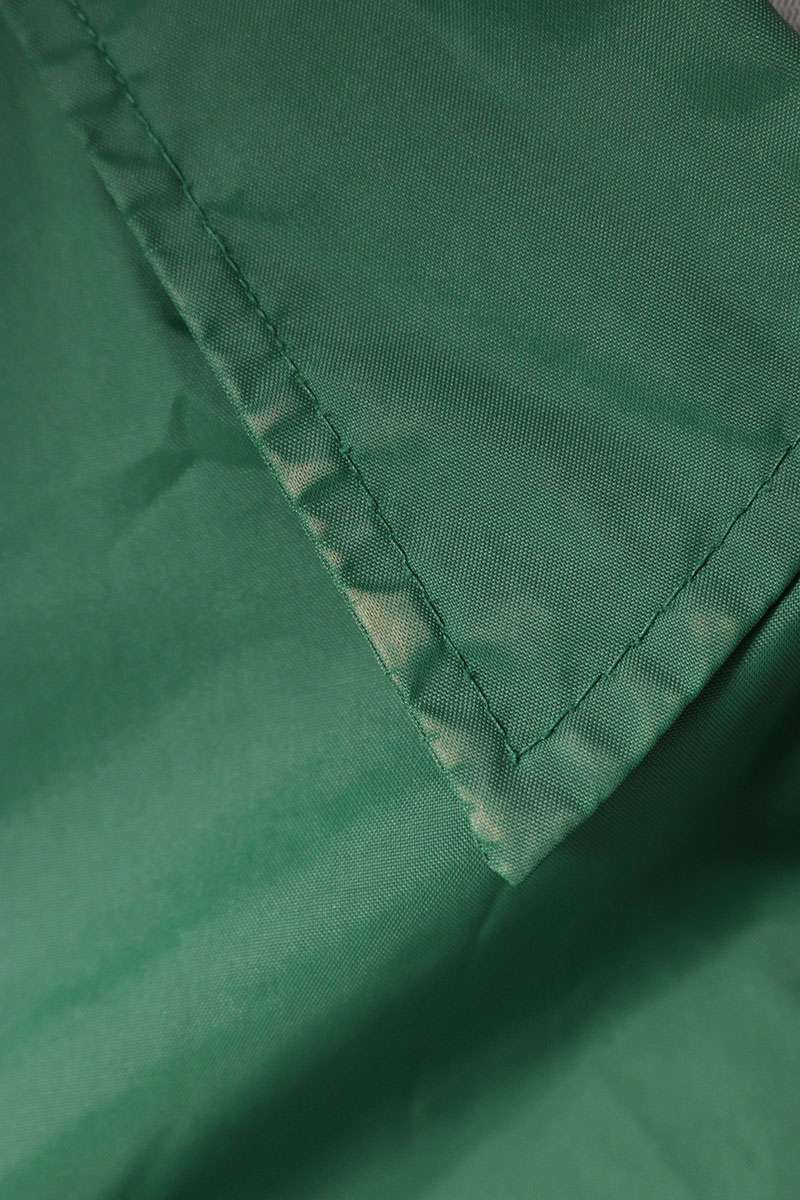 NON TOKYO Ribbed Panel Coach Jacket Green/Blue Size L
