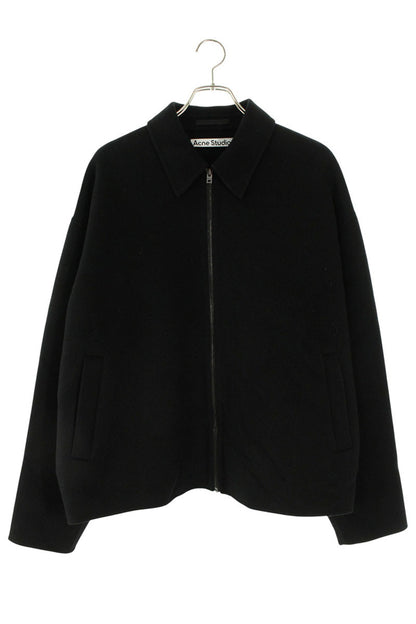 ACNE STUDIOS Wool Zipper Jacket Black Size S