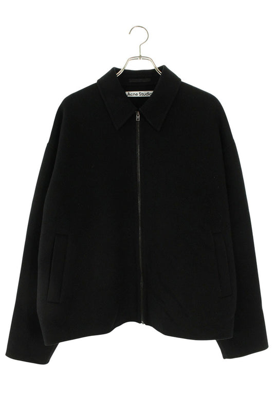 ACNE STUDIOS Wool Zipper Jacket Black Size S