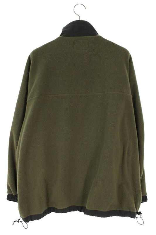 Wtaps Logo Patchwork Fleece Blouson Green Size S