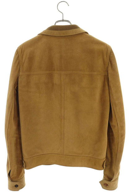 SAINT LAURENT PARIS 14AW Suede Trapper Jacket Brown Size 44