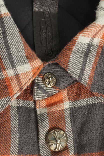 Chrome Hearts WORKN JNKYD PLD Floral Sleeve Check Size XL