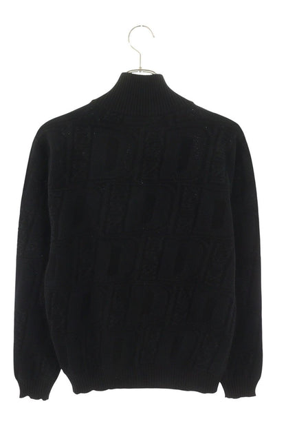 DSQUARED Jacquard Knit Stand Collar Zip Blouson Size XS