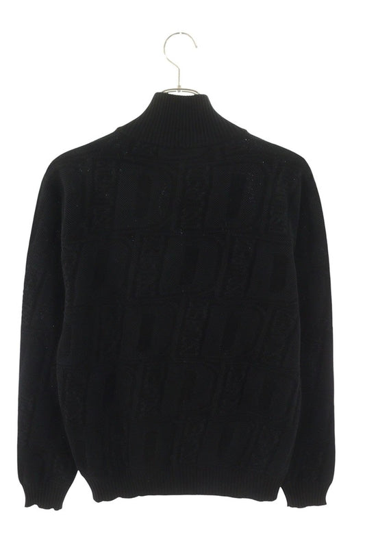 DSQUARED Jacquard Knit Stand Collar Zip Blouson Size XS