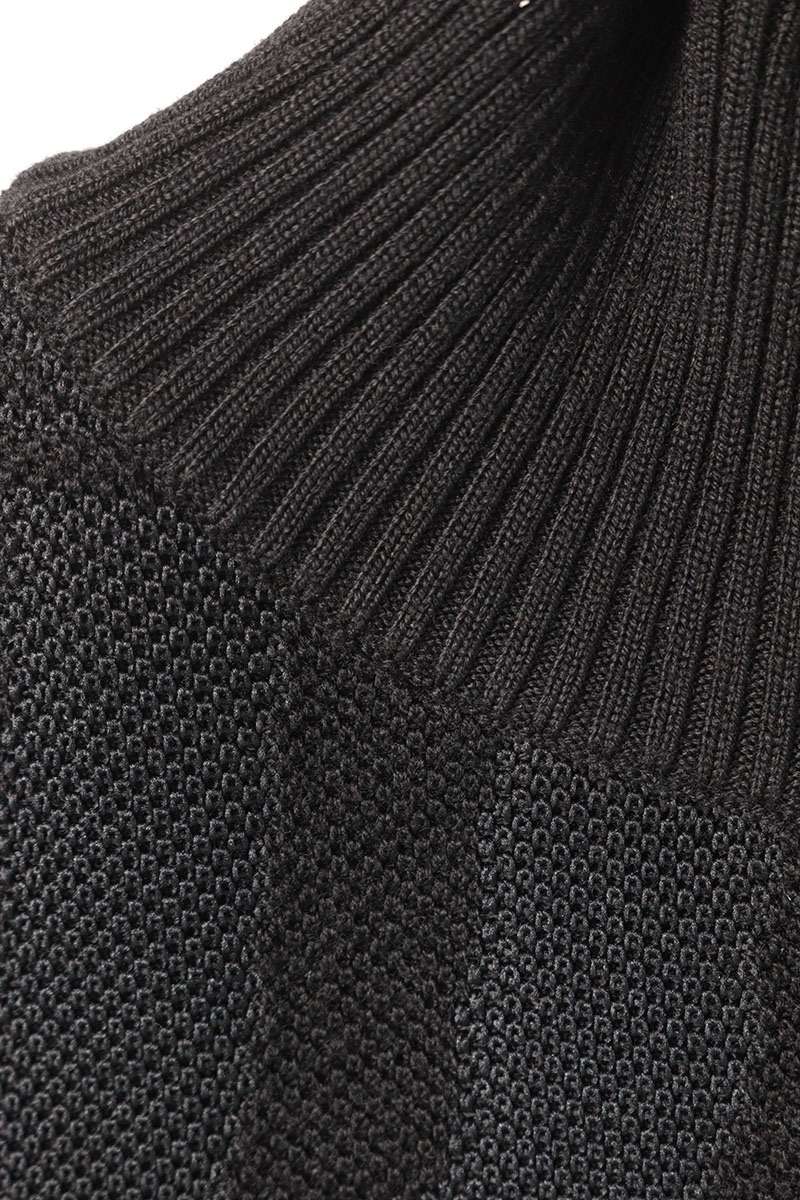 DSQUARED Jacquard Knit Stand Collar Zip Blouson Size XS