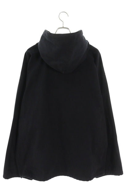 GAP SATEEN ANORAK HOODIE Black Size M