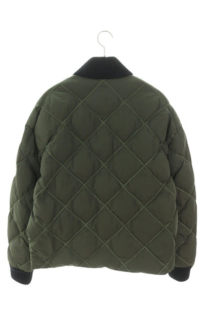 EMPORIO ARMANI Quilted Down Puffer Blouson Green Size XL