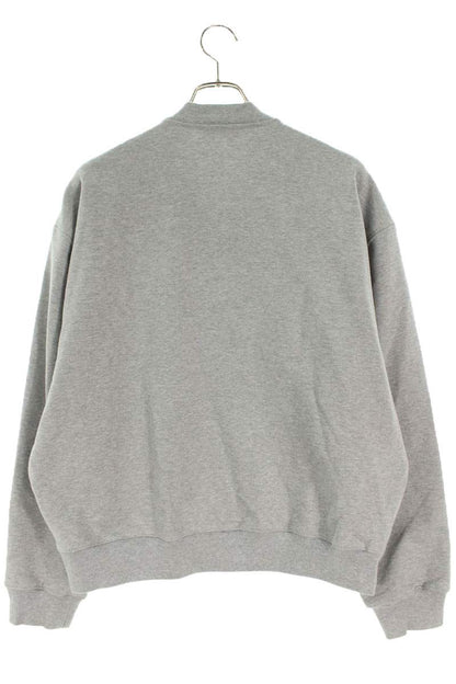 Marni 24AW Logo Print Sweat Blouson Gray Size S