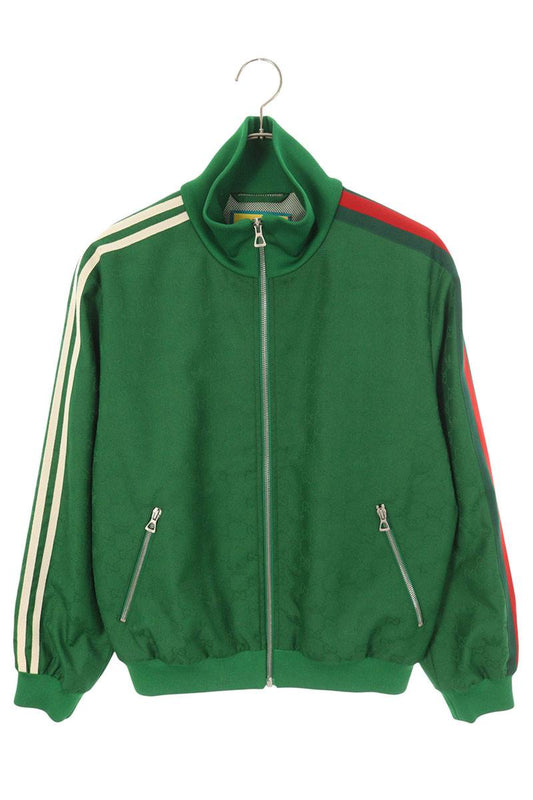 GUCCI x adidas Jacquard Track Jacket Green Size S