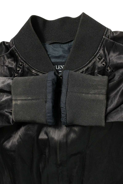 Valentino Stud Blouson Black Size M