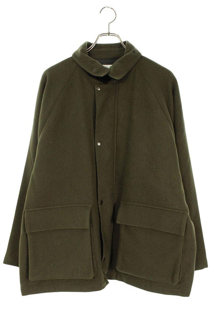 STILLBYHAND FW22 Corduroy Panel Wool Melton Blouson Size M