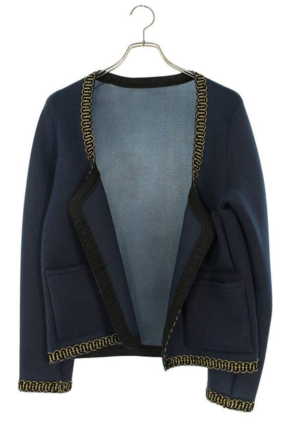 Class Jersey Jacket Blouson Navy Size S