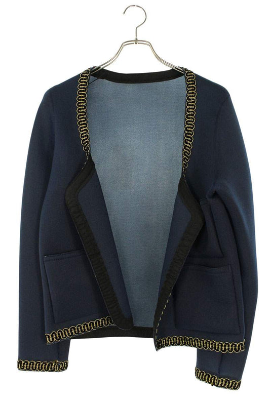 Class Jersey Jacket Blouson Navy Size S