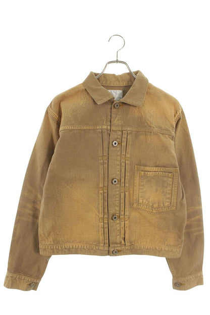 ROTOL 25SS Brown Cotton Double Seam Jacket Size M