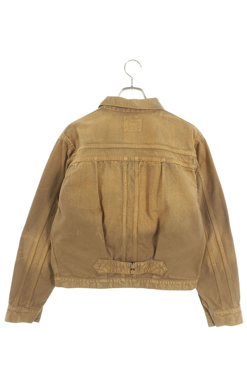 ROTOL 25SS Brown Cotton Double Seam Jacket Size M