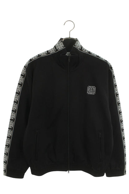 VETEMENTS 26SS Biker Cross Tape Track Blouson Black Size L