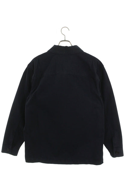 SAINT LAURENT PARIS 26SS Cassandra Overshirt Navy Size M