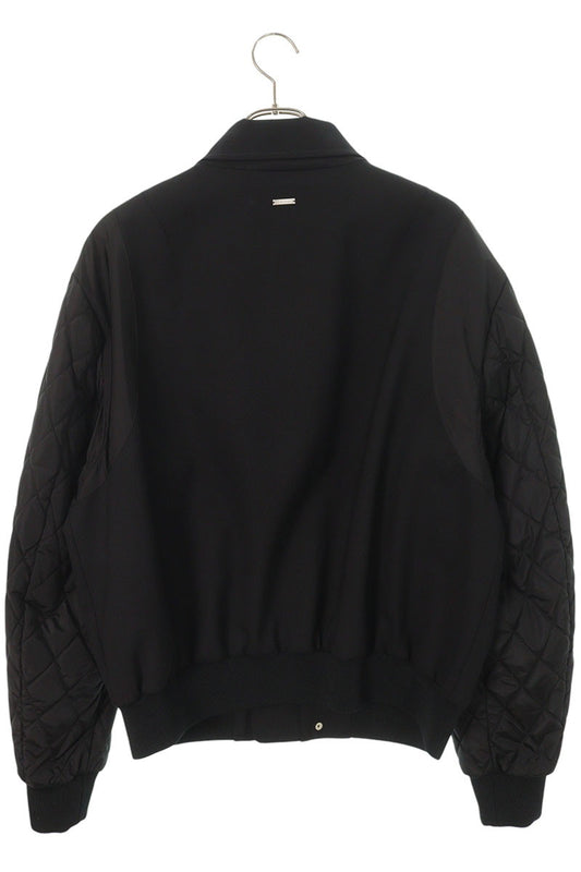 DSQUARED 25AW Black Wool Nylon Sleeve Quilted Blouson Size M