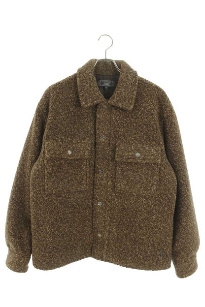 KITH Fleece Jacket Beige Size S