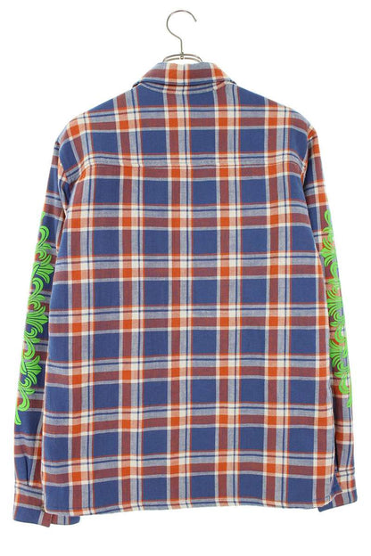 Chrome Hearts WORKN JNKYD PLD Floral Sleeve Check Size M
