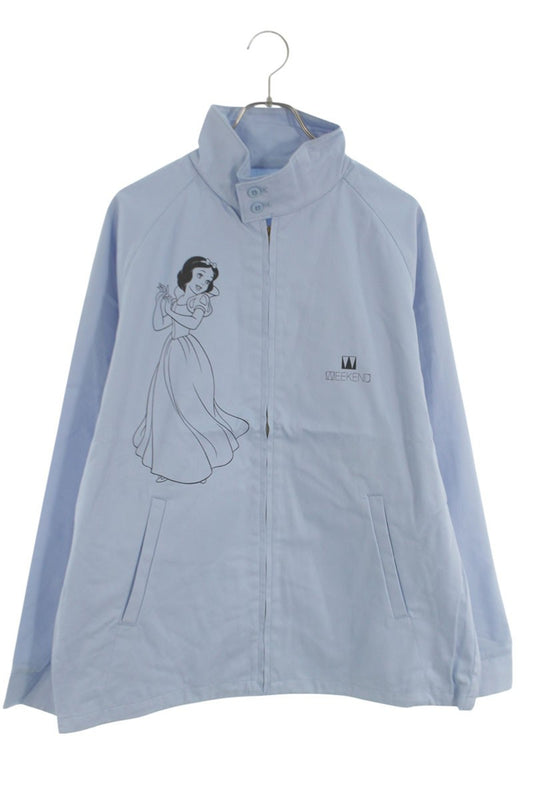 SEQUEL 24AW WEEKEND SNOW WHITE Print Blue 24AW-SWJK Size M