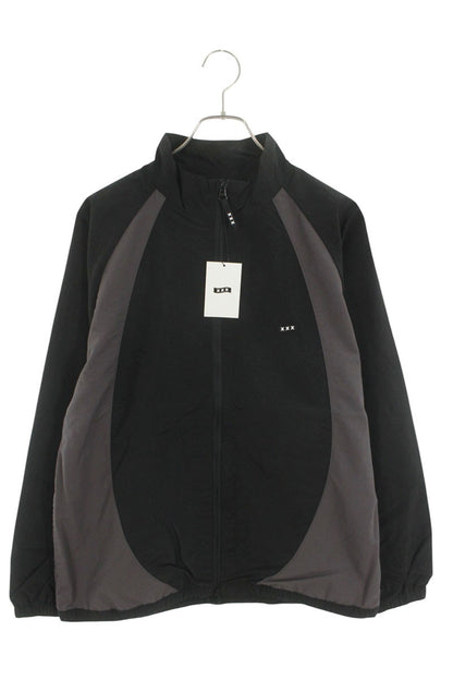 GOD SELECTION XXX Front Zip Track Blouson Black Size S