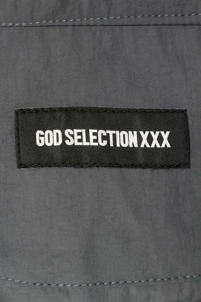 GOD SELECTION XXX Half Zip Track Blouson Gray Size M
