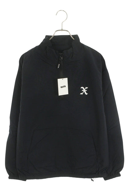 GOD SELECTION XXX Half Zip Track Blouson Black Size M