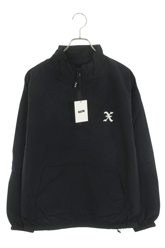 GOD SELECTION XXX Half Zip Track Blouson Black Size M